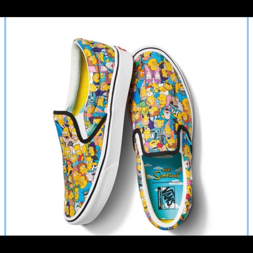 The Simpsons x Vans ComfyCush Slip On M6.0/W7.5